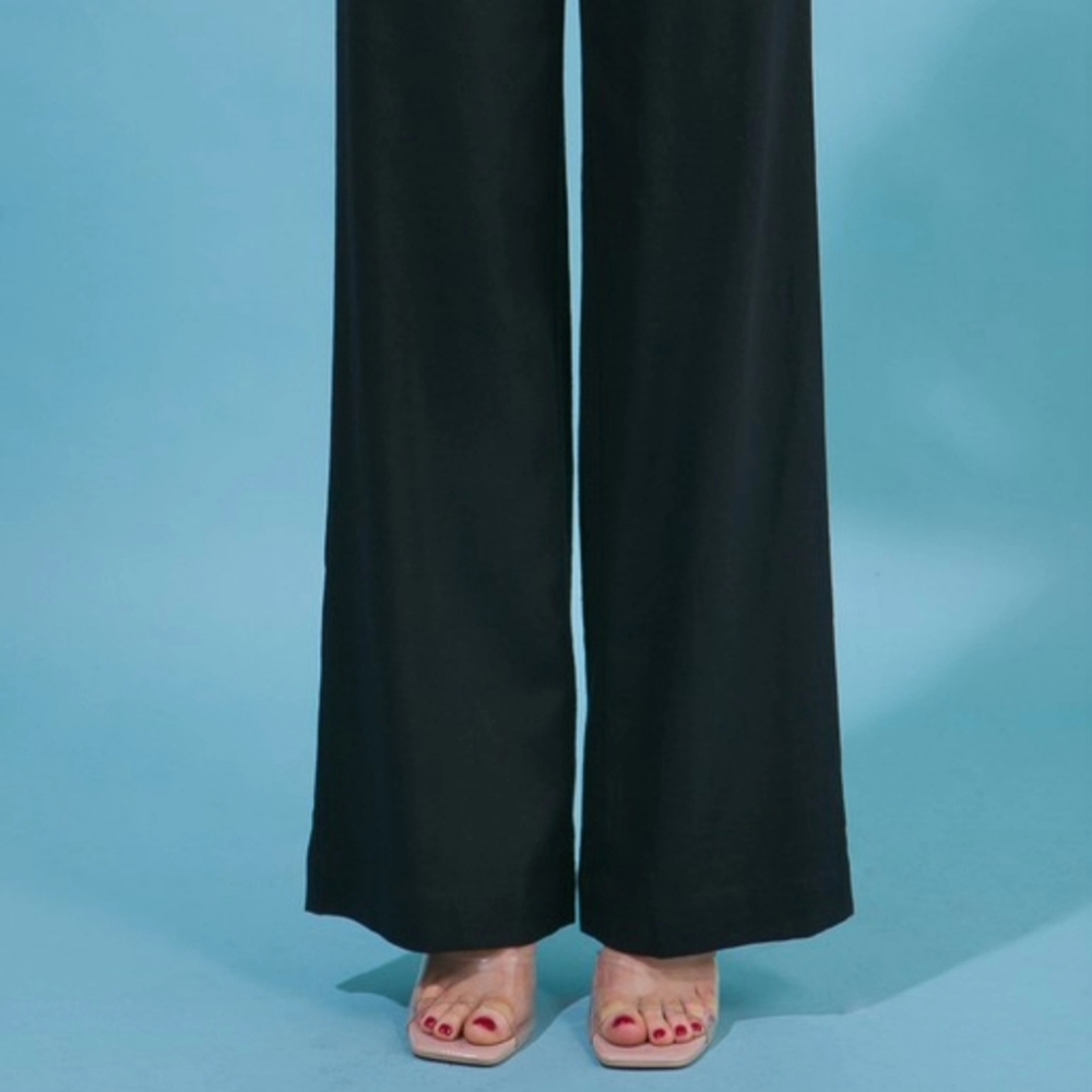 #16 🛑M, L Linen Pants with Smocked Waist - Picture 5 of 14